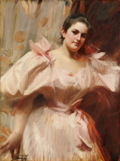 Portret van Frieda Schiff door Anders Leonard Zorn